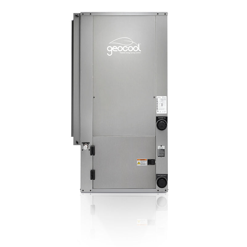 MRCOOL GeoCool Heat Pump Upflow 36K BTU, 3 Ton, Vertical Two-Stage CuNi Coil Left Return (GCHPV036TGTANXL)