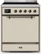 ILVE 30-Inch Majestic II induction Range with 4 Elements - 4 cu. ft. Oven - Antique White (UMI30QNE3AWB)