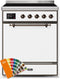 ILVE 30-Inch Majestic II induction Range with 4 Elements - 4 cu. ft. Oven - Custom RAL Color (UMI30QNE3RALB)
