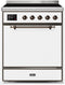 ILVE 30-Inch Majestic II induction Range with 4 Elements - 4 cu. ft. Oven - White (UMI30QNE3WHB)