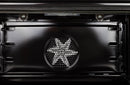 ILVE 30" Nostalgie - Dual Fuel Range with 5 Sealed Burners - 3 cu. ft. Oven - in Blue Grey with Brass Trim (UPN76DMPGU) Ranges ILVE 
