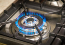 ILVE 30" Nostalgie - Dual Fuel Range with 5 Sealed Burners - 3 cu. ft. Oven - in Blue Grey with Brass Trim (UPN76DMPGU) Ranges ILVE 