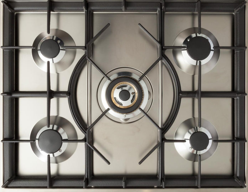 ILVE 30" Nostalgie Series Freestanding Single Oven Dual Fuel Range with 5 Sealed Burners in Custom RAL Color with Chrome Trim (UPN76DMPRALX) Ranges ILVE 
