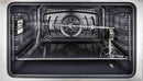 ILVE 36" Majestic II induction Range with 5 Elements - 3.5 cu. ft. Oven - Brass Trim in Stainless Steel (UMI09NS3SSG) Ranges ILVE 