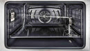 ILVE 36" Majestic II induction Range with 5 Elements - 3.5 cu. ft. Oven - Bronze Trim in Stainless Steel (UMI09NS3SSB) Ranges ILVE 