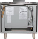 ILVE 36" Nostalgie - Dual Fuel Range with 5 Sealed Brass Burners - 3 cu. ft. Oven - Brass Trim in Matte Graphite (UPN90FDMPM) Ranges ILVE 