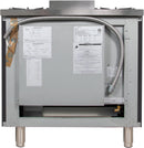 ILVE 36" Nostalgie Gas Range with 5 Burners - Griddle - 3.5 cu. ft. Oven - Bronze Trim in Matte Graphite (UPN90FDVGGMY) Ranges ILVE 