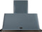 ILVE 40-Inch Majestic Blue Grey Wall Mount Range Hood with 600 CFM Blower - Auto-off Function (UAM100BG)