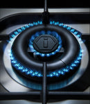 ILVE 40" Majestic II Dual Fuel Range with 6 Sealed Burners and Griddle - 3.82 cu. ft. Oven - Bronze Trim in Midnight Blue (UMD10FDQNS3MBB) Ranges ILVE 