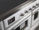 ILVE 40" Majestic II induction Range with 6 Elements - 3.82 cu. ft. Oven - Chrome Trim in White (UMDI10NS3WHC) Ranges ILVE 