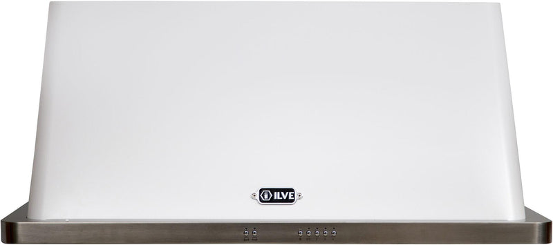 ILVE 40" Majestic White Wall Mount Range Hood with 600 CFM Blower - Auto-off Function (UAM100WH) Range Hoods ILVE 