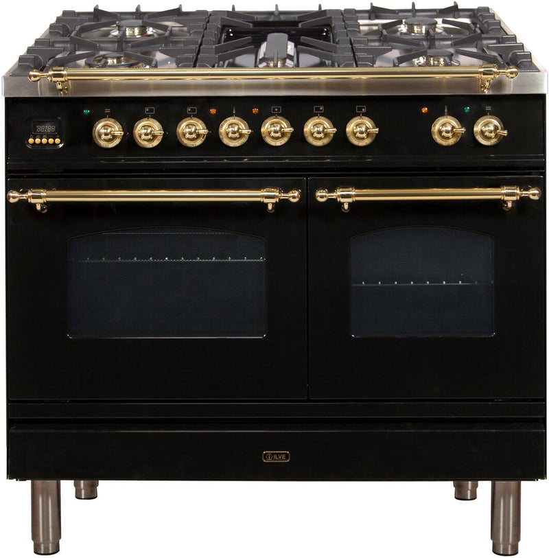 ILVE 36 Induction Range in Glossy Black (UMI09NS3BKC)
