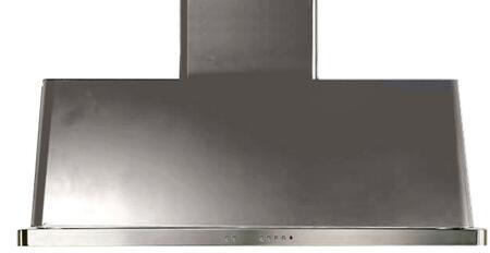 ILVE 48" Majestic Stainless Steel Wall Mount Range Hood with 600 CFM Blower - Auto-off Function (UAM120SS) Range Hoods ILVE 