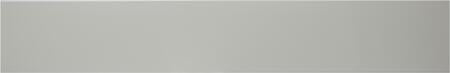Antique white toe kick panel, long straight edge for range base
