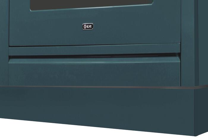 ILVE Blue Grey Toe Kick for 40" Nostalgie and Pro Ilve Range (APZ100140GU) Ovens Home Outlet Direct 
