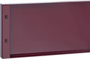 ILVE burgundy toe kick panel for 60-inch range, rectangular with screw holes