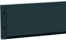 ILVE emerald green toe kick panel with two screw holes, flat rectangular trim