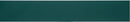 ILVE emerald green toe kick strip, straight edge trim panel