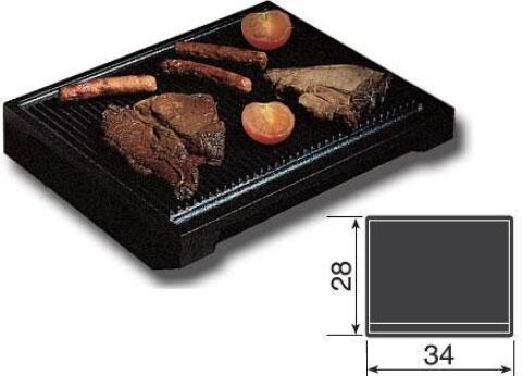 ILVE Large Flat Cast Iron Steak Grill Pan (A00608) Range Accessories ILVE 