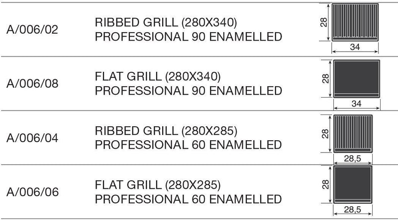 ILVE Large Ribbed Cast Iron Steak Grill Pan (A00602) Range Accessories ILVE 