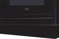 ILVE matte graphite range toe kick, lower front panel with ILVE logo and trim