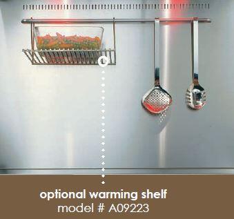 ILVE Warming Shelf For Backsplash (A09223) Range Accessories ILVE 