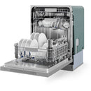 Midea 24-Inch Top Control Smart Built-In Dishwasher Wi-Fi Enabled with 7 Wash Cycles 45 dBA in Stainless Steel (MDT24P5AST)
