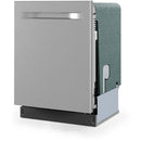 Midea 24-Inch Top Control Smart Built-In Dishwasher Wi-Fi Enabled with 7 Wash Cycles 45 dBA in Stainless Steel (MDT24P5AST)