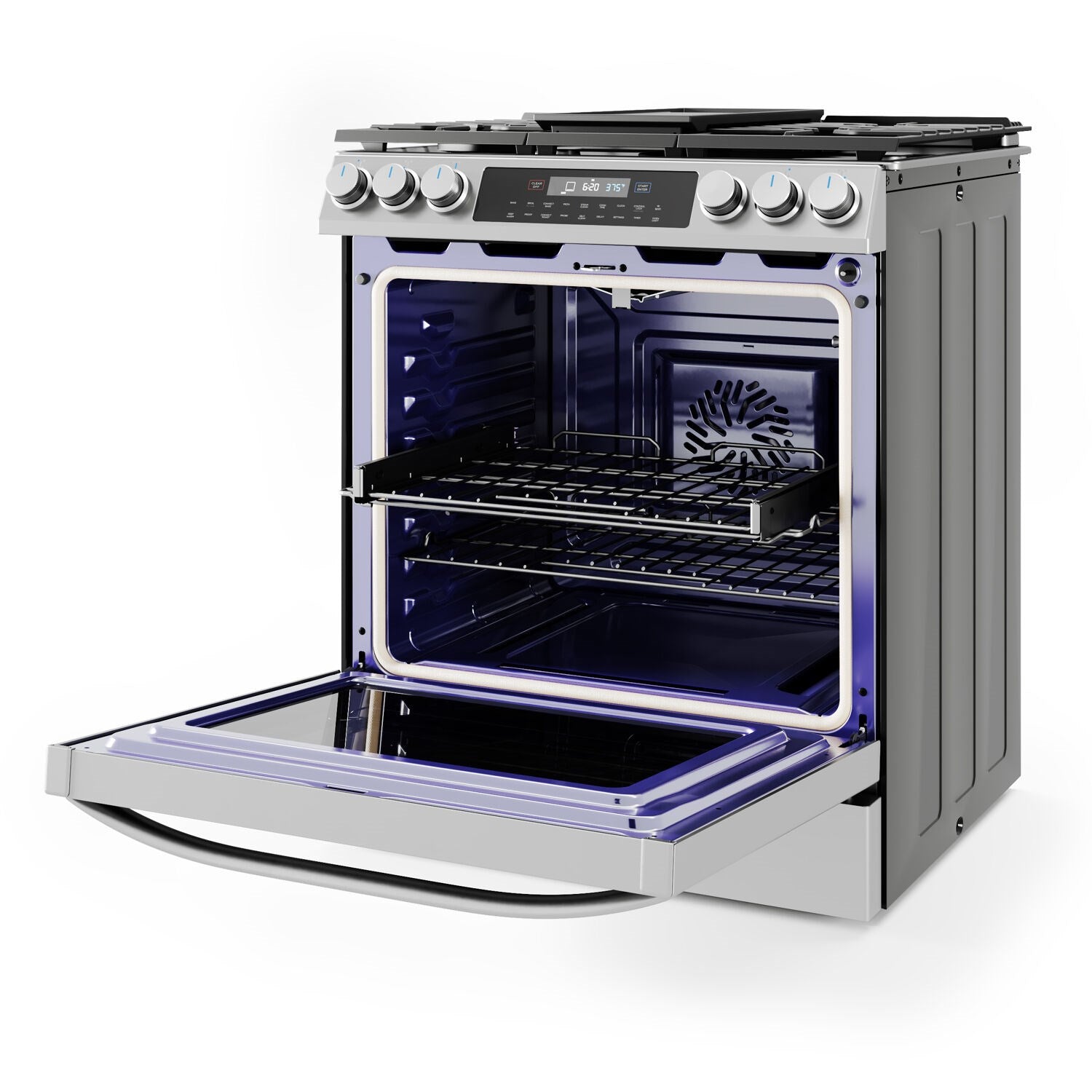 midea gas range with oven