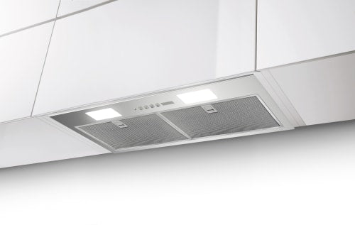 Faber 28-Inch Smart Under Cabinet Insert Convertible Range Hood with 600 CFM Class Blower in Stainless Steel (INSP28SS600)