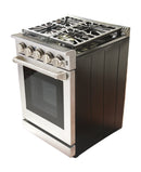 Kucht 24" Gas Range in Stainless Steel (KRG243U) Ranges Kucht 