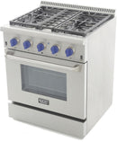 Kucht 30" 4.2 cu. ft. PropaneAll Gas Range with Convection Oven in Stainless Steel (KRG3080U) Ranges Kucht 