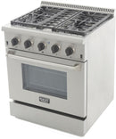 Kucht 30" 4.2 cu. ft. PropaneAll Gas Range with Convection Oven in Stainless Steel (KRG3080U) Ranges Kucht 