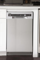 Kucht Professional 18 in. Front Control Dishwasher in Stainless Steel with Stainless Steel Tub and Multiple Filter System (K7740D) Dishwashers Kucht 