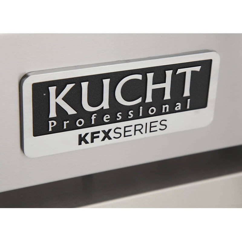 Kucht 4-Piece Appliance Package - 30-Inch Gas Range, 36-Inch Panel Ready Refrigerator, Wall Mount Hood, & Panel Ready Dishwasher
