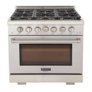 Kucht Professional 36" 5.2 cu ft. Gas Range (KFX360) Ranges Kucht 