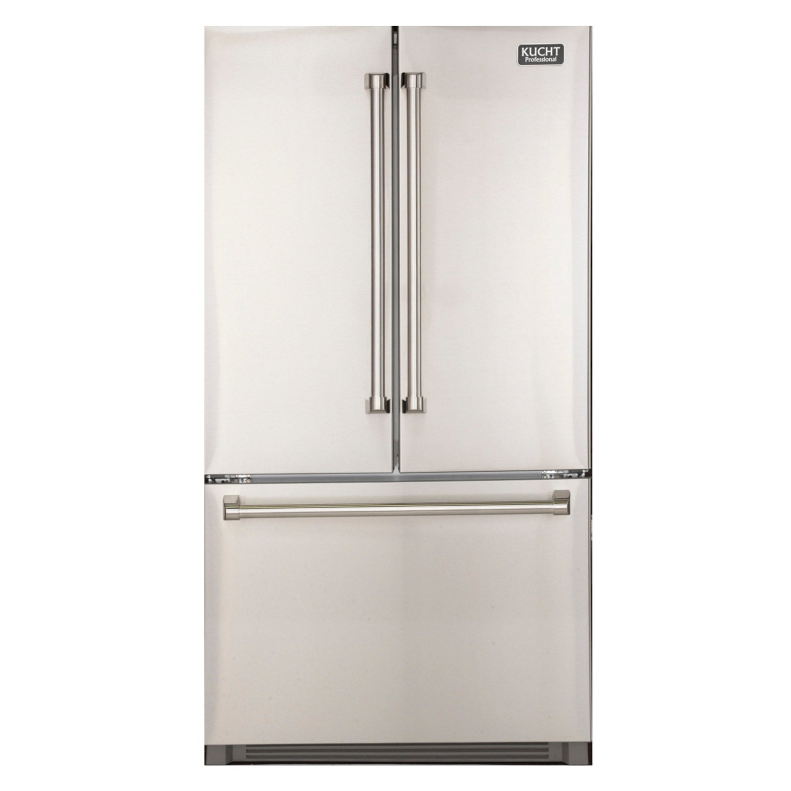 Kucht 36Inch French Door Refrigerator in Stainless Steel 26.1 cu. f