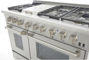 Kucht Professional 48" 6.7 cu. ft. Range with Sealed Burners and Griddle in Stainless Steel (KRG4804U) Ranges Kucht 