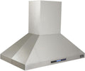 Kucht Professional 48 in. Island Mounted Range Hood 900CFM in Stainless Steel (KRH4812IS) Range Hoods Kucht 