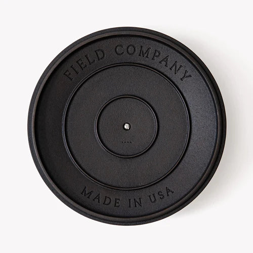 Field Company 11 ⅝-Inch Cast Iron Skillet & Lid Set - No. 10