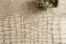 Loloi Contemporary Wool Hooked Rug in Brown (MAS-03) Rugs Loloi Rugs 
