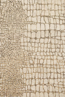 Loloi Contemporary Wool Hooked Rug in Brown (MAS-03) Rugs Loloi Rugs 
