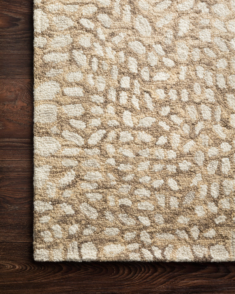 Loloi Contemporary Wool Hooked Rug in Brown (MAS-03) Rugs Loloi Rugs 