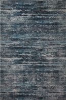 Loloi II Contemporary Pisolino Polyester Pile Power Loomed Rug in Blue, Gray (JOE-02) Rugs Loloi Rugs 