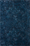 Loloi II Contemporary Polyester Pile Power Loomed Rug in Black, Blue (JOE-06) Rugs Loloi Rugs 
