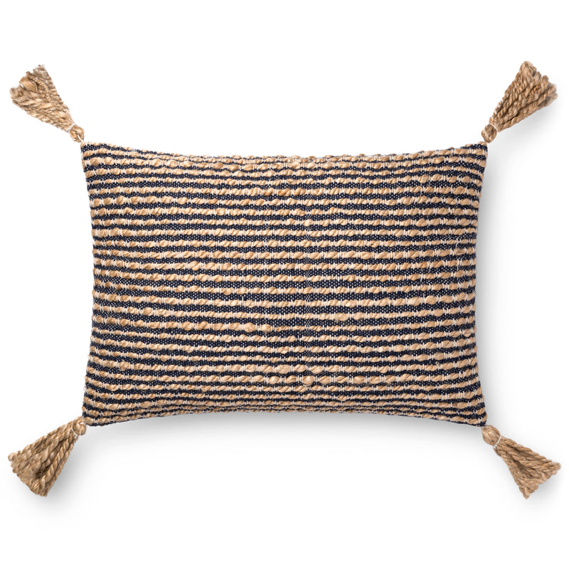 Loloi PILLOWS in Navy / Natural (P0692) Home Outlet Direct 
