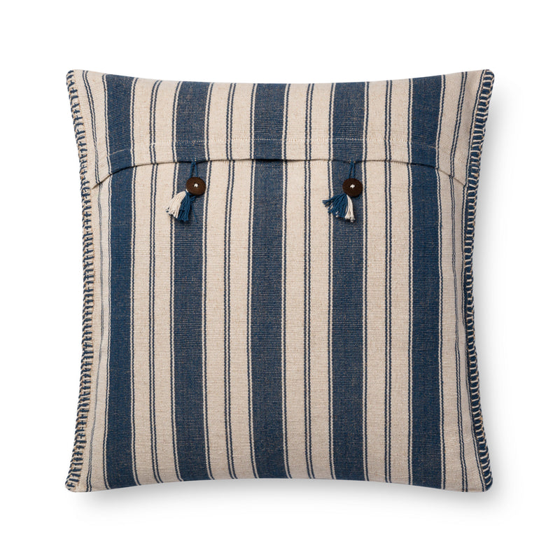 Loloi Pillows With Down Fill In Indigo / Natural (P0720) Loloi 