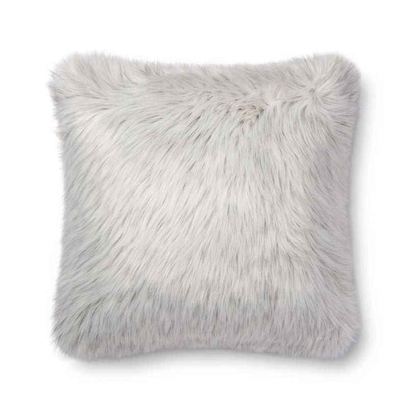 Loloi Pillows With Down Fill In White / Grey (P0685) Loloi 