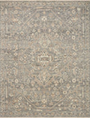 Loloi Traditional Torrance Wool Pile Hand Knotted Rug in Gray, Brown (MCO-02) Rugs Loloi Rugs 