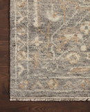 Loloi Traditional Torrance Wool Pile Hand Knotted Rug in Gray, Brown (MCO-02) Rugs Loloi Rugs 